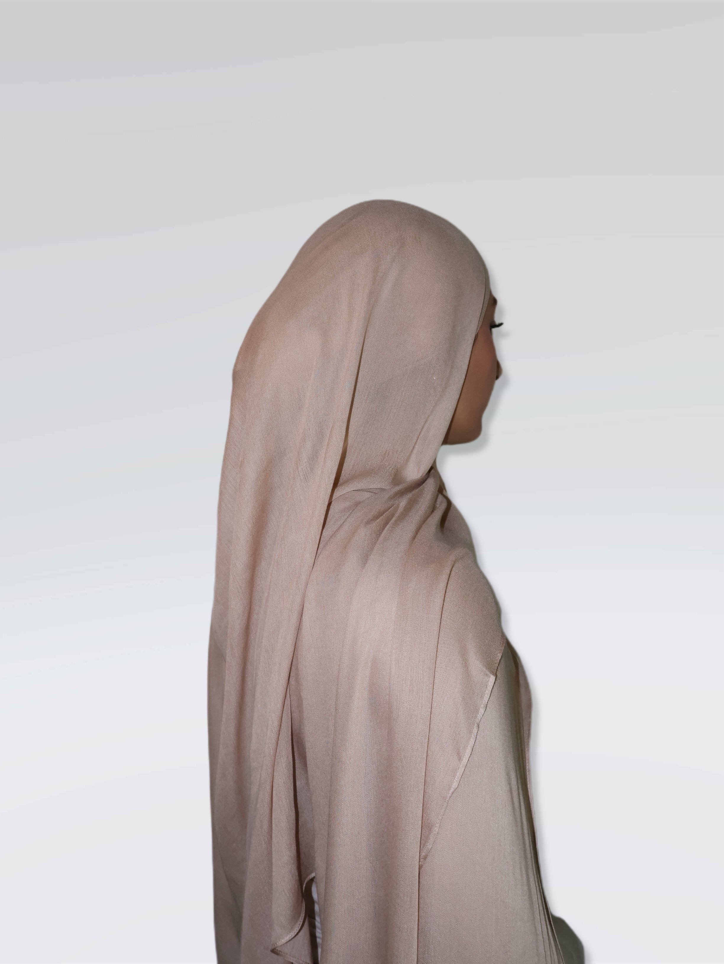 Almond Modal Hijab & Undercap Set