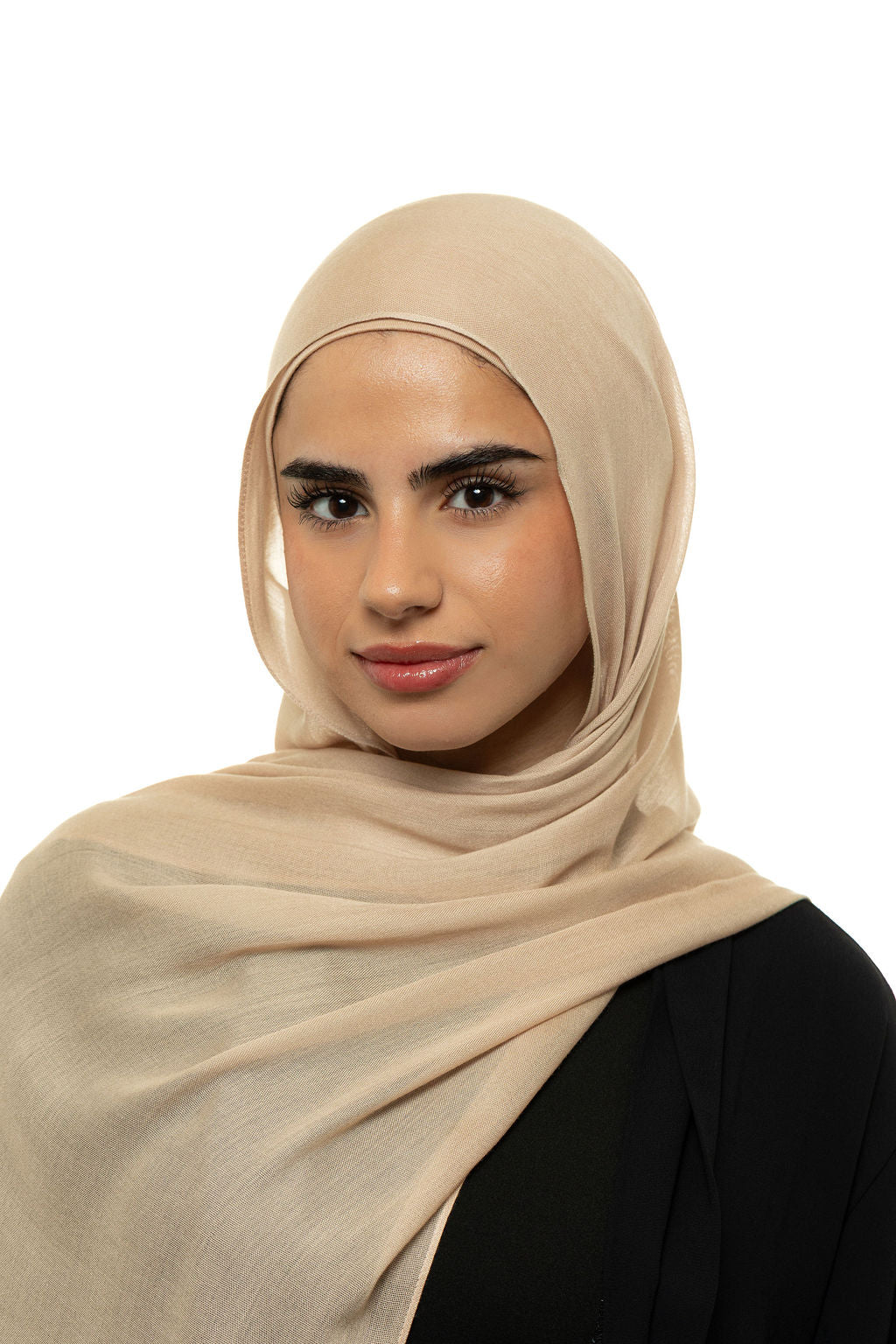 Almond Modal Hijab & Undercap Set