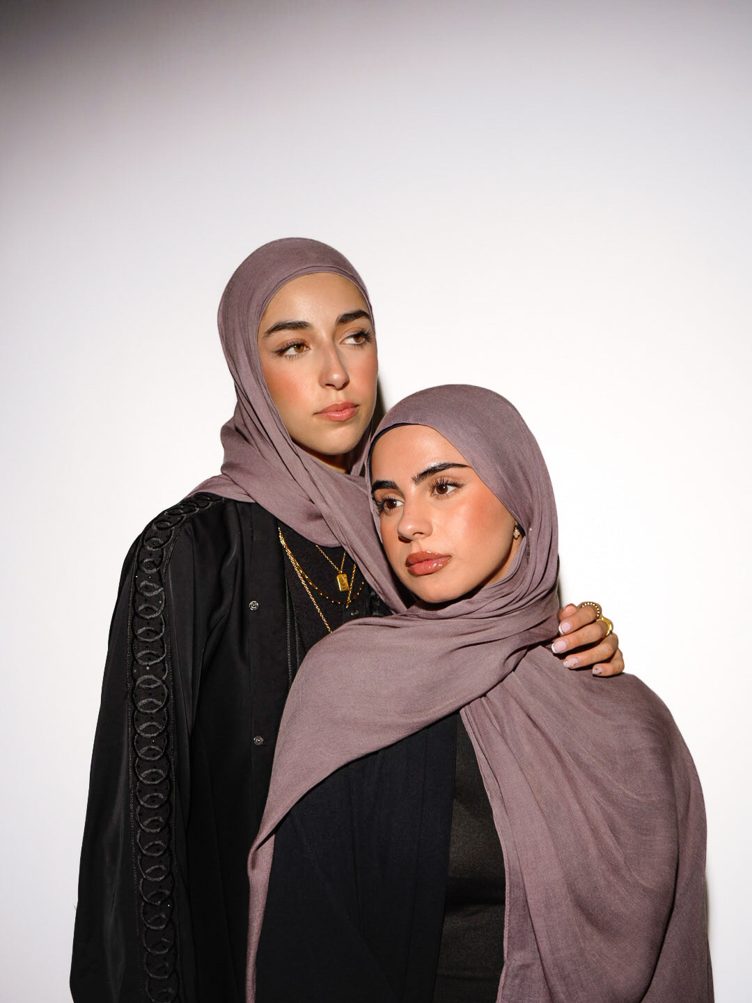 Dusky Lavendar Modal Hijab & Undercap Set
