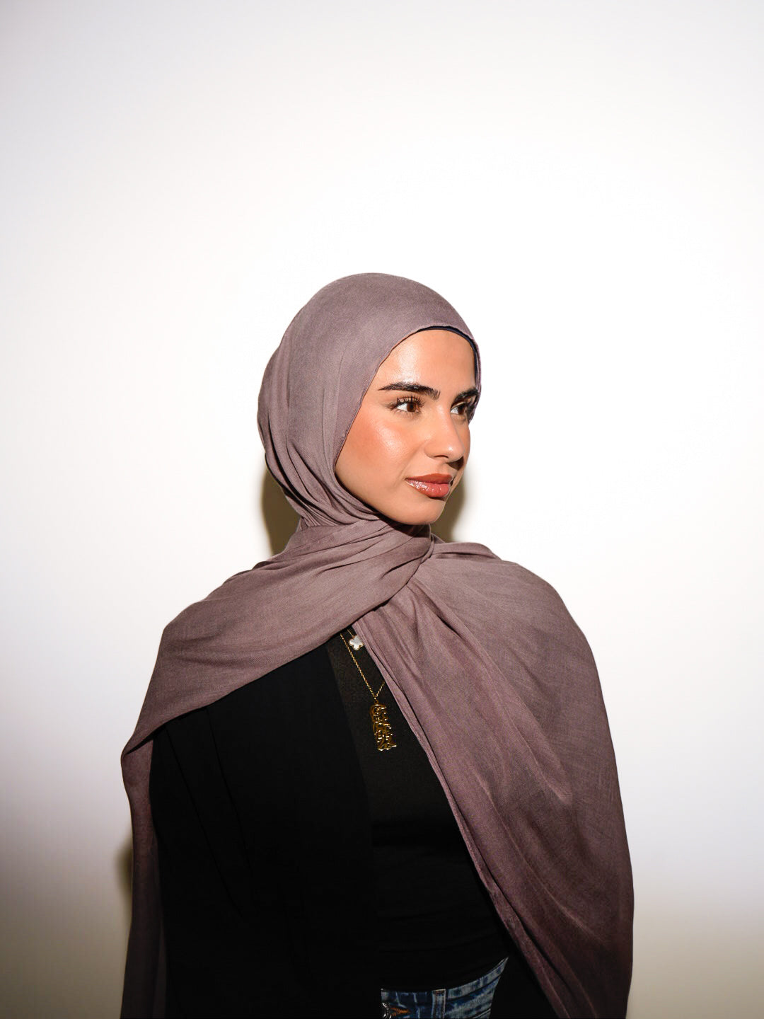 Dusky Lavendar Modal Hijab & Undercap Set