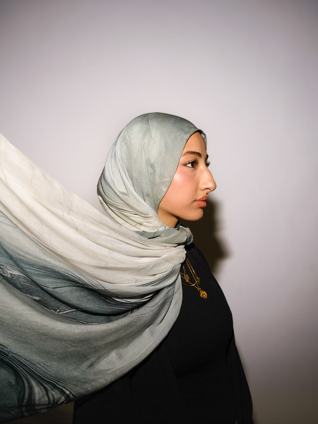 Ethereal Ash Modal Hijab