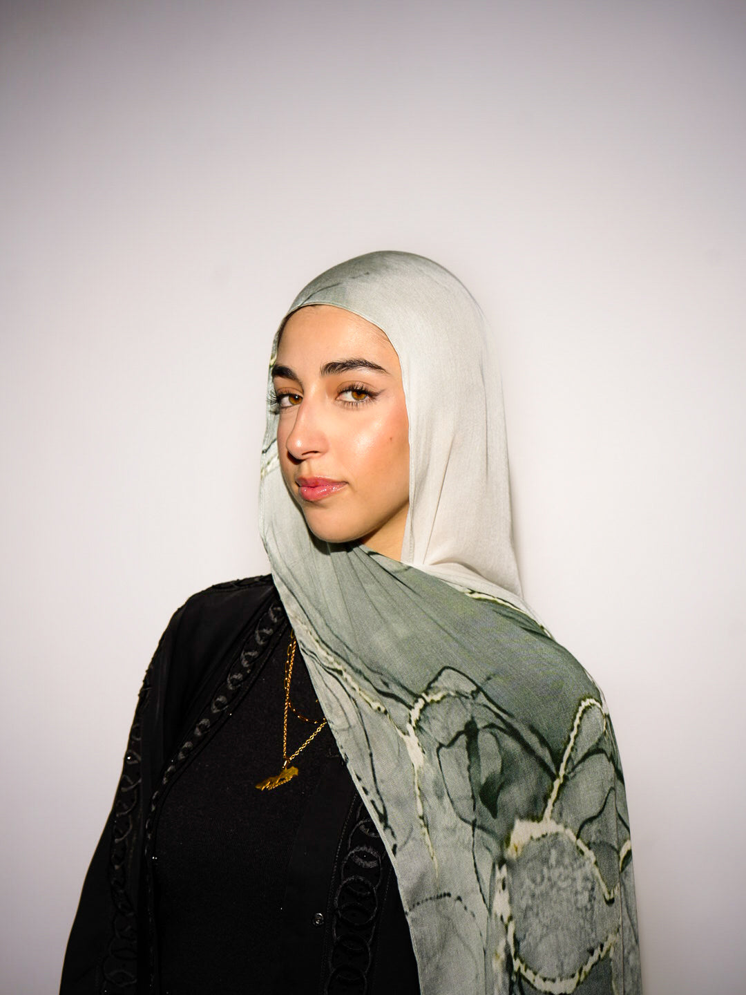 Jade Marble Modal Hijab