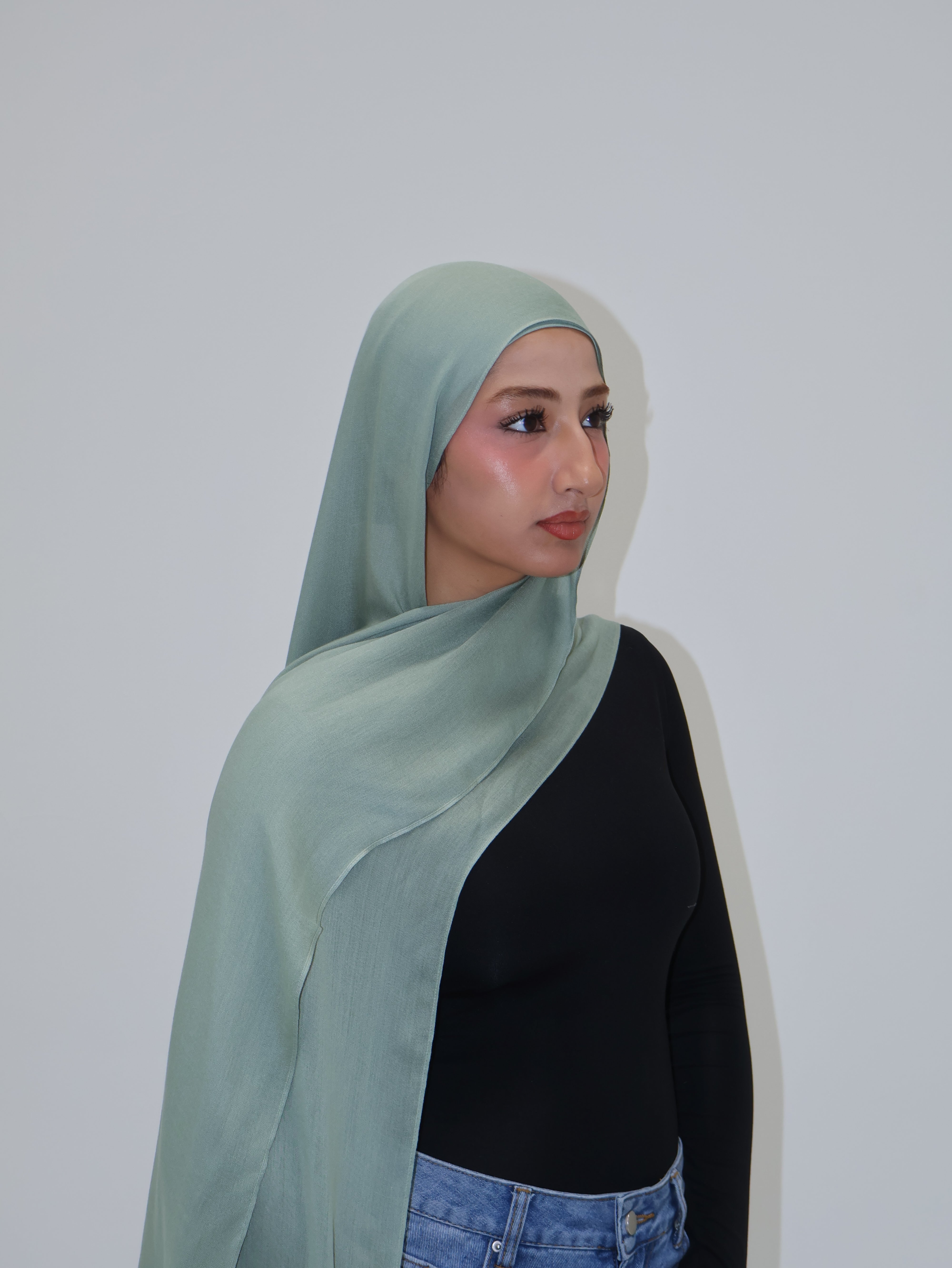 Sage Modal Hijab & Undercap Set