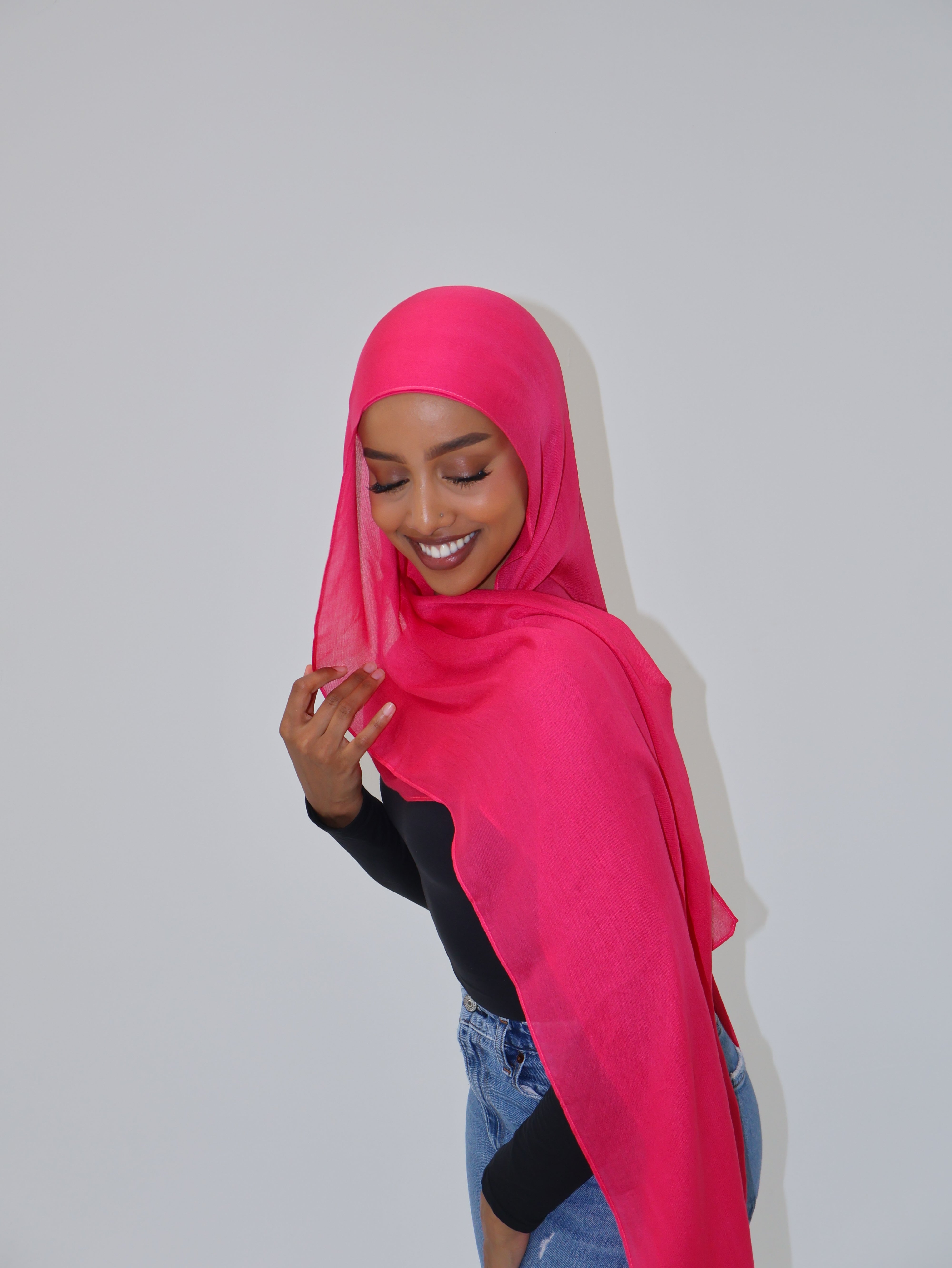 Barbie Modal Hijab & Undercap Set