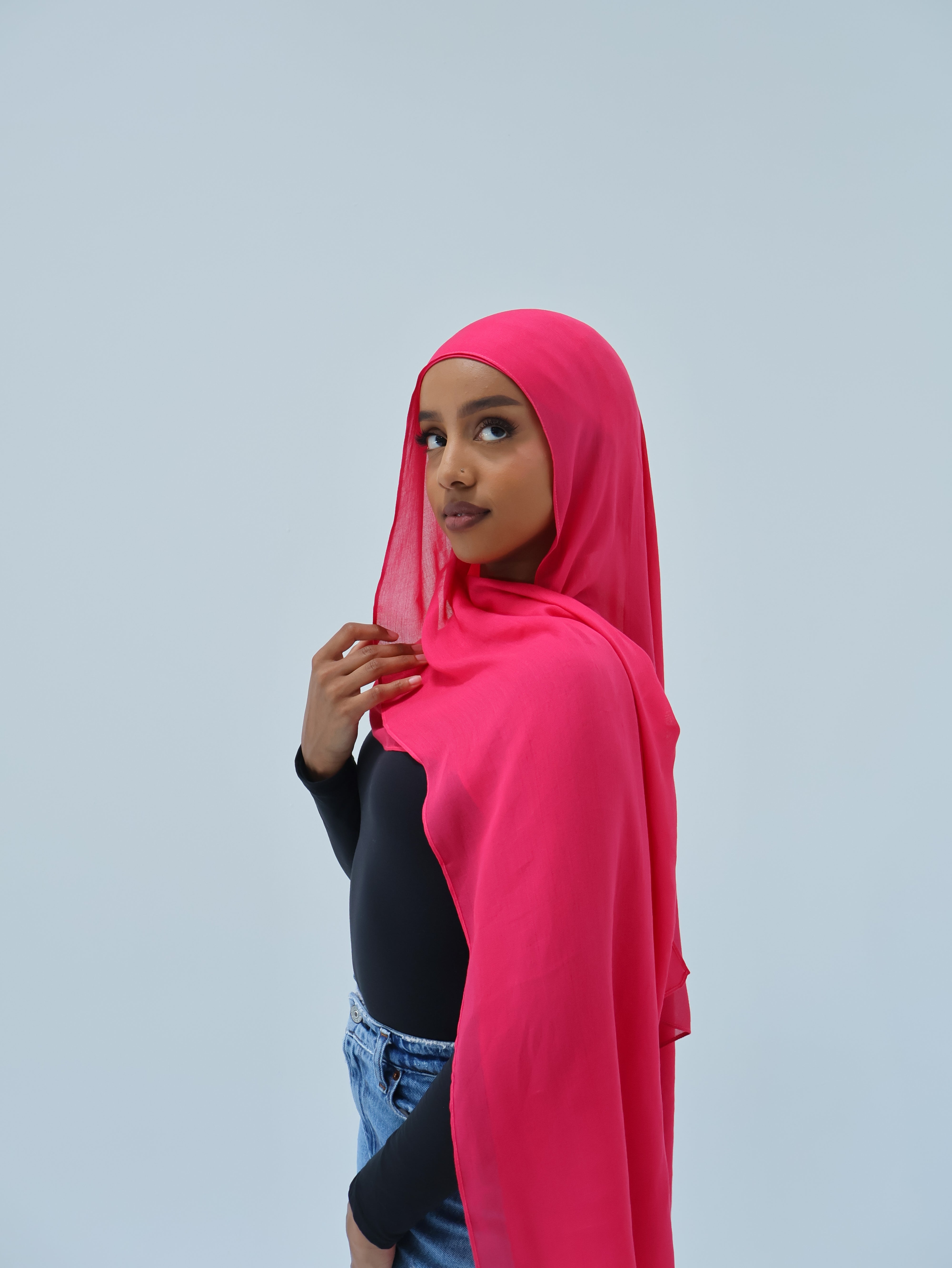 Barbie Modal Hijab & Undercap Set