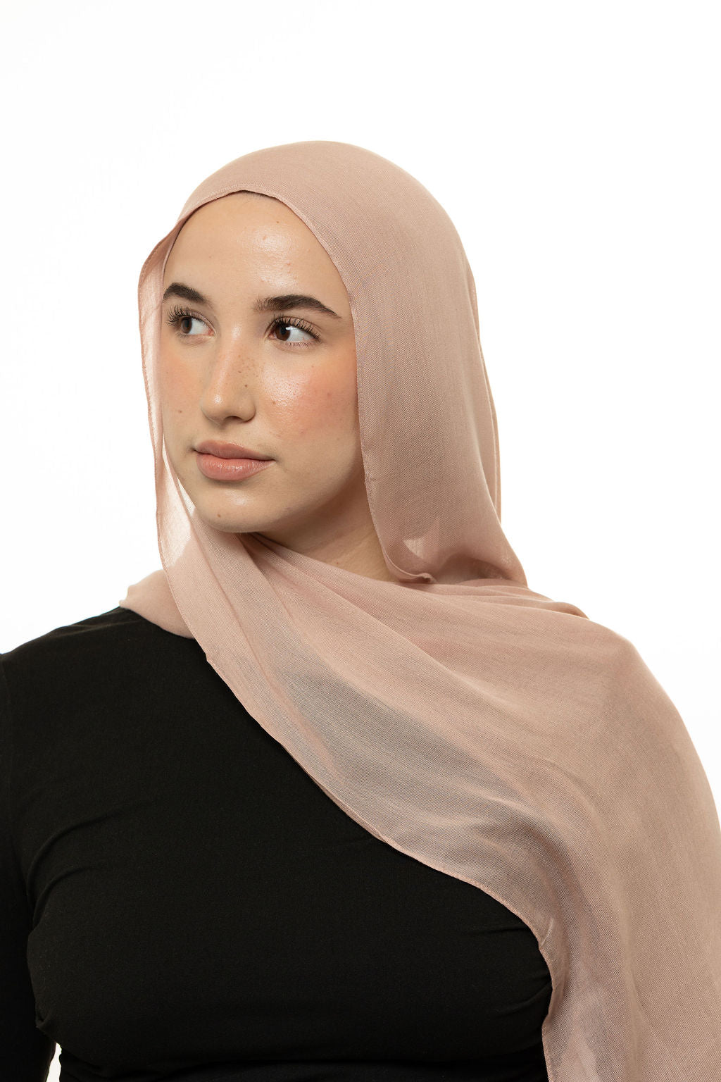 Pale Rose Modal Hijab & Undercap Set