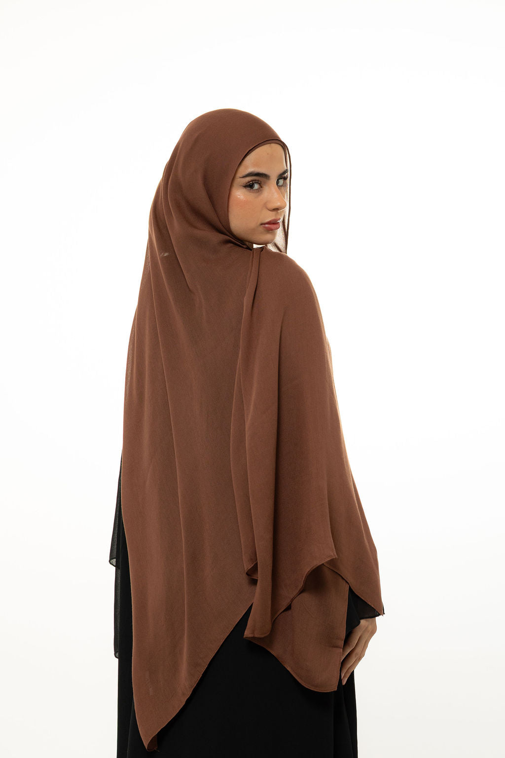 Mocha Modal Hijab & Undercap Set