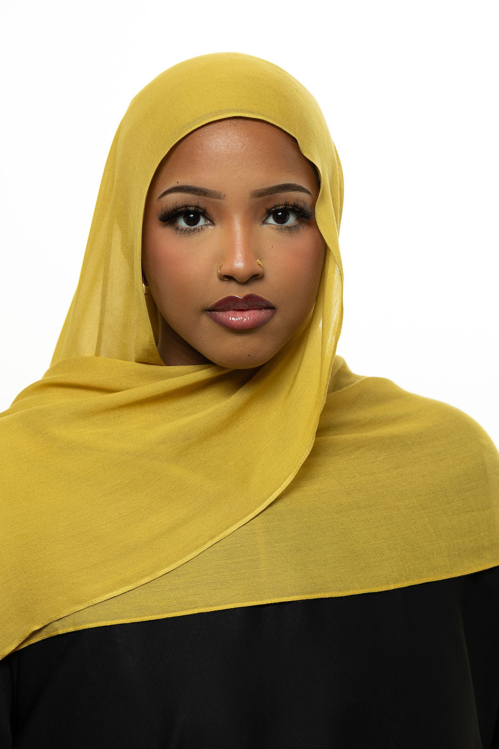 Mustard Modal Hijab & Undercap Set