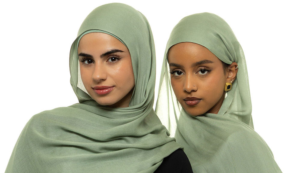 Sage Modal Hijab & Undercap Set