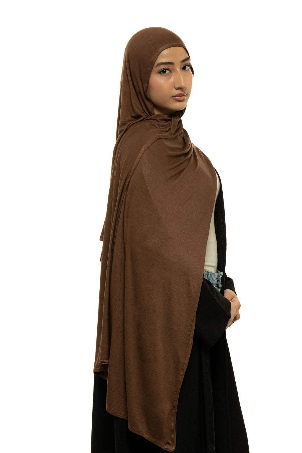Mocha Jersey  Hijab & Undercap Set