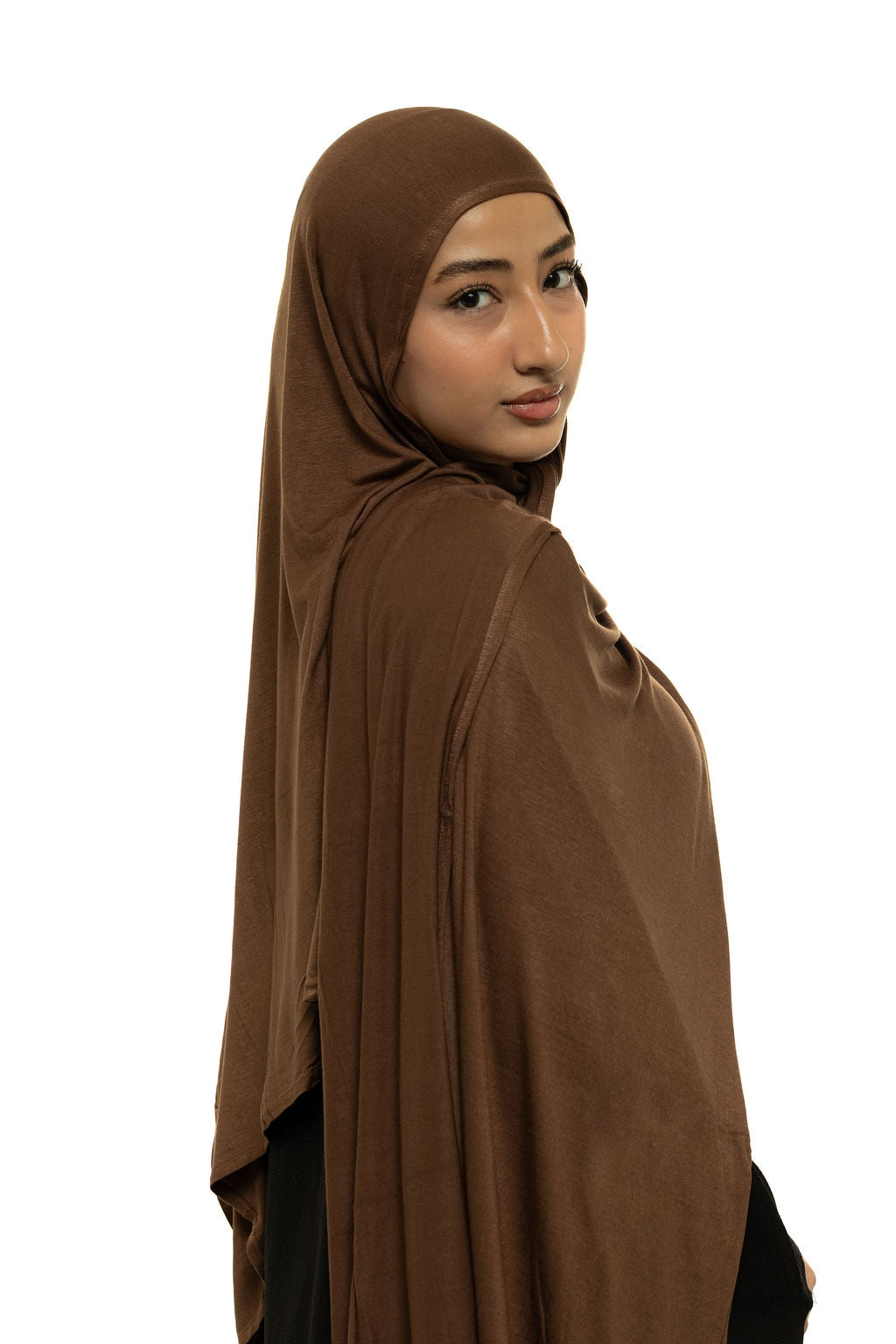 Mocha Jersey  Hijab & Undercap Set
