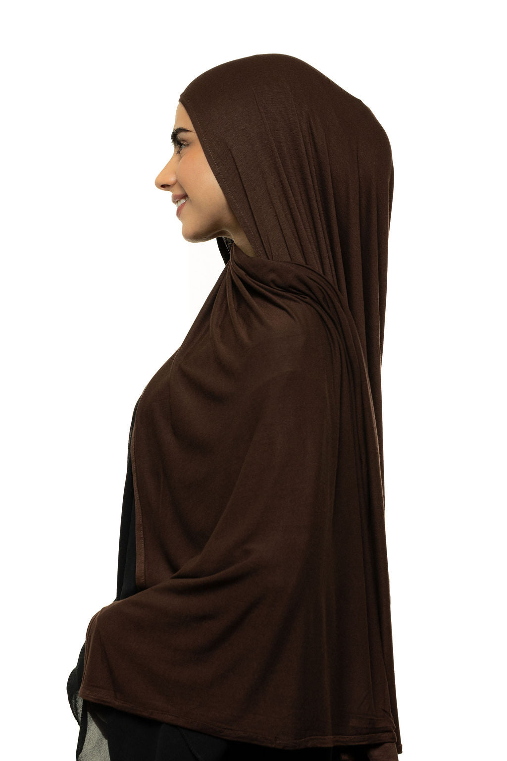 Chocolate Jersey Hijab & Undercap Set