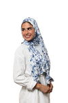 Blue Floral Jersey