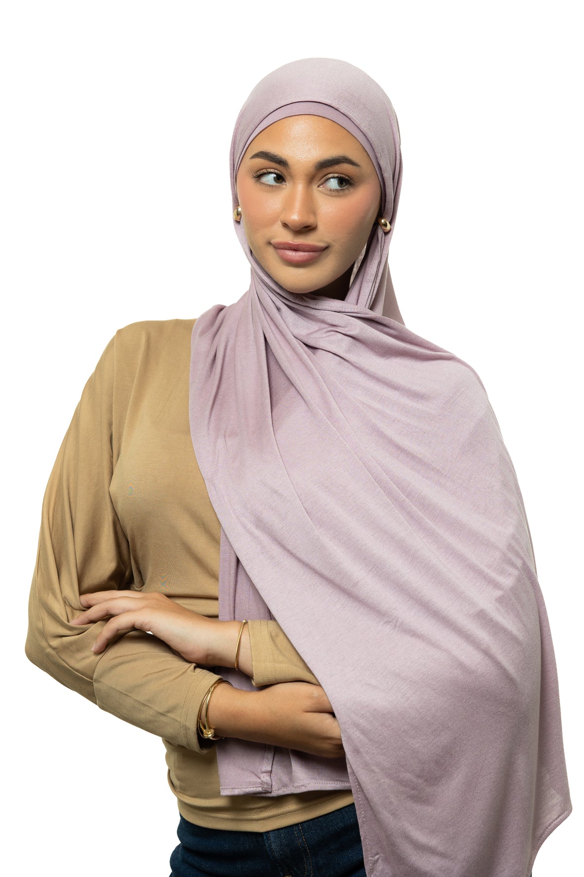 Lilac Haze Jersey Hijab & Undercap set