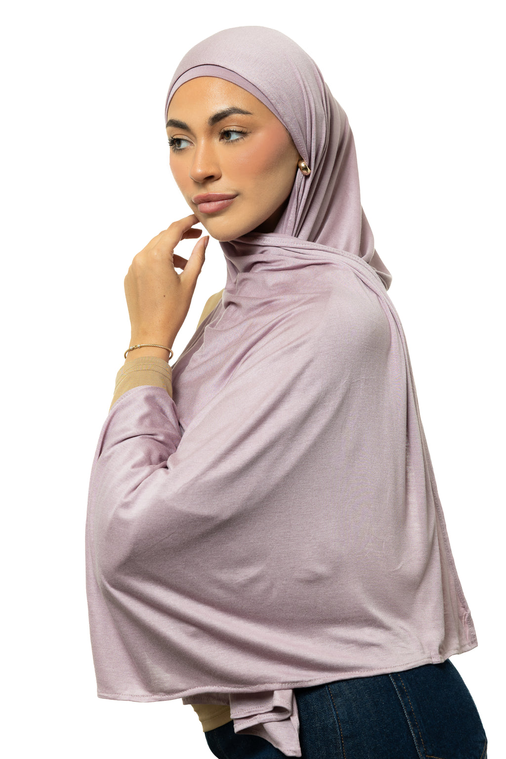 Lilac Haze Jersey Hijab & Undercap set