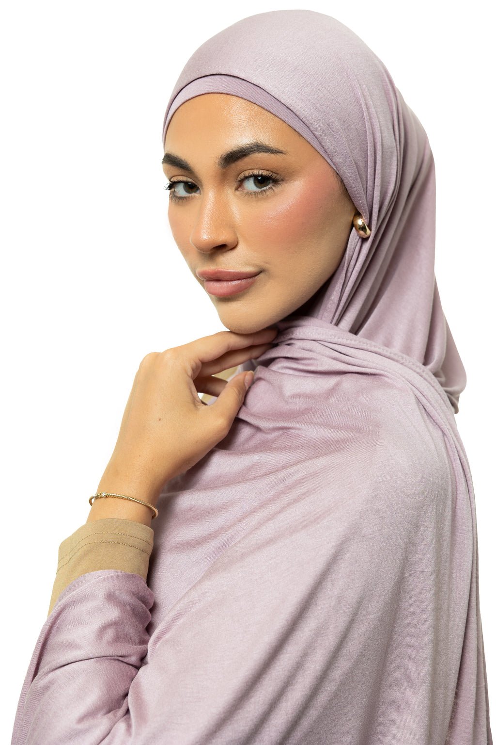 Lilac Haze Jersey Hijab & Undercap set