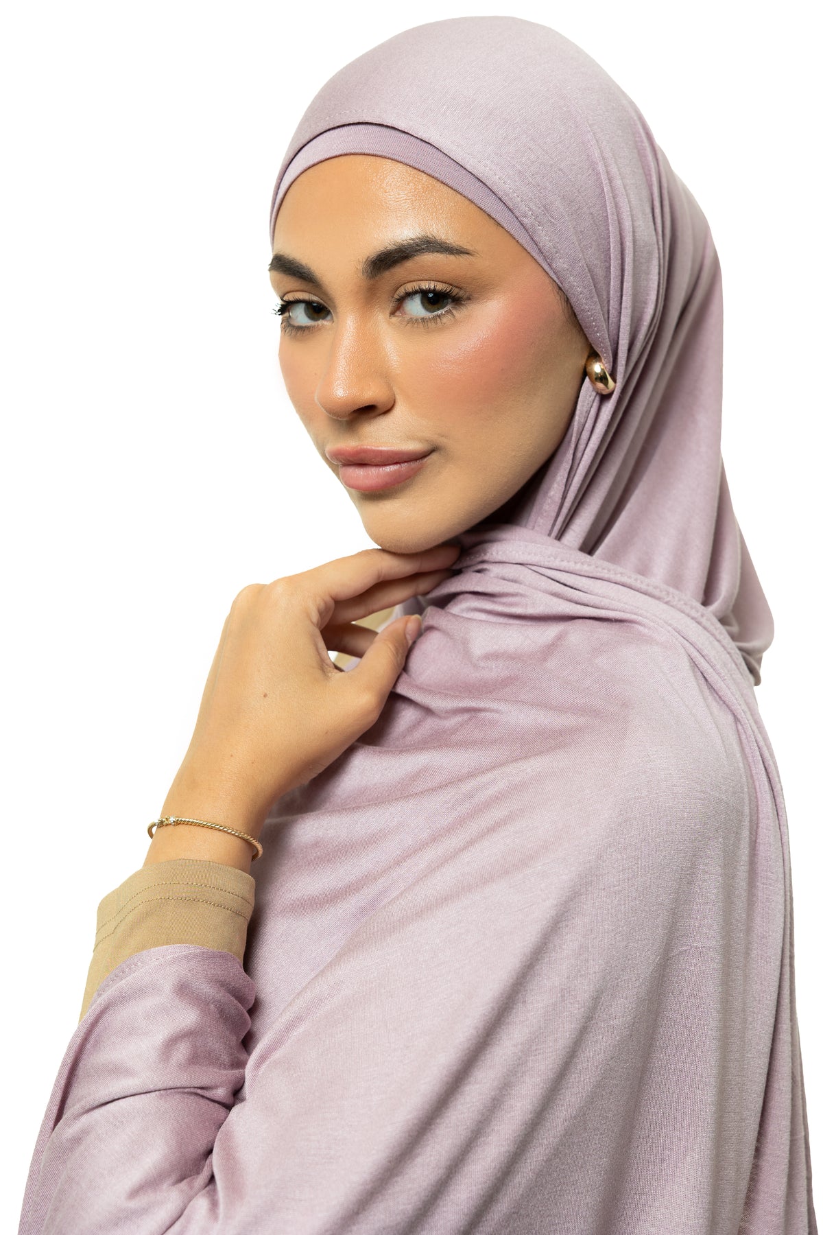 Lilac Haze Jersey Hijab & Undercap set