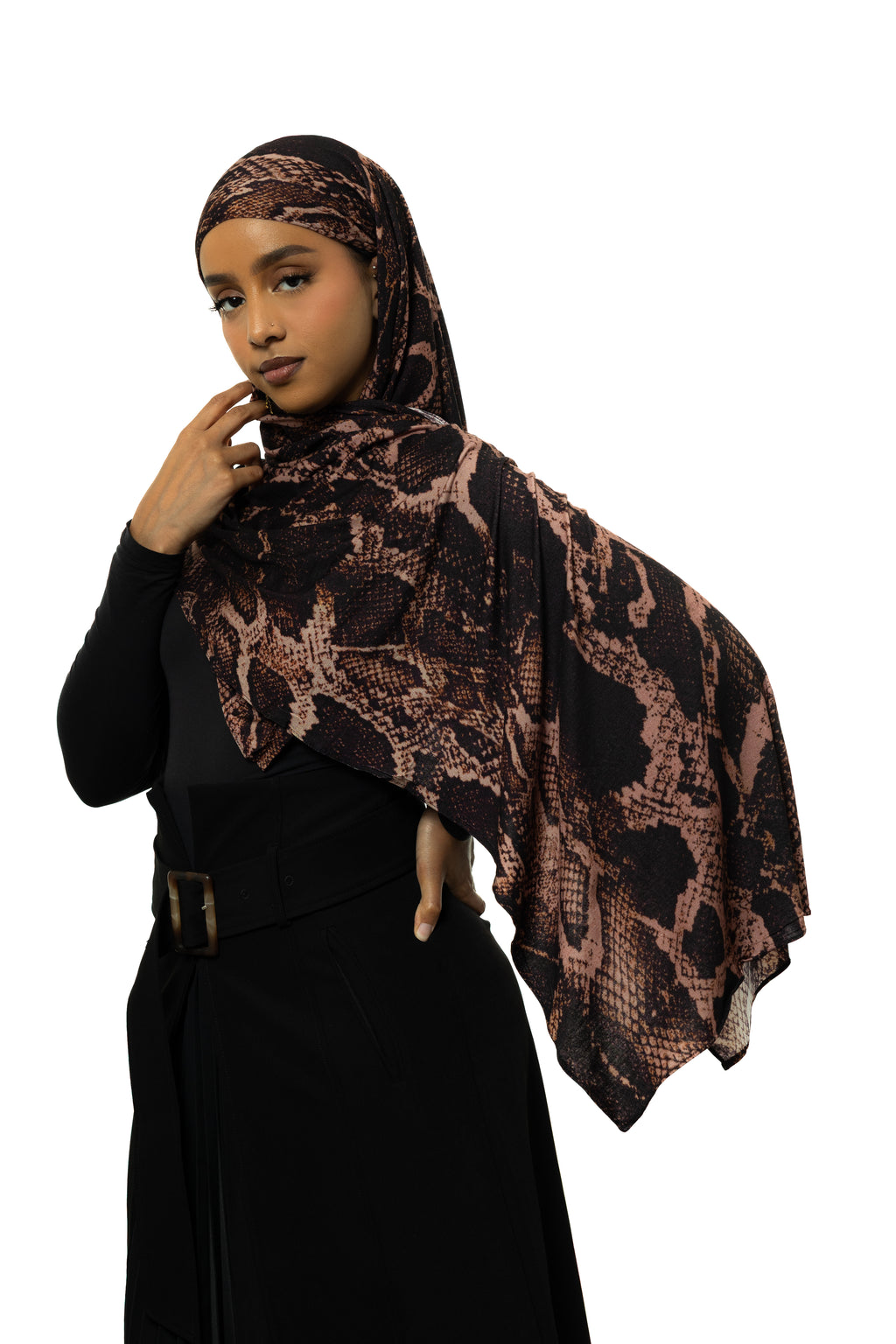 Serpent Jersey Hijab
