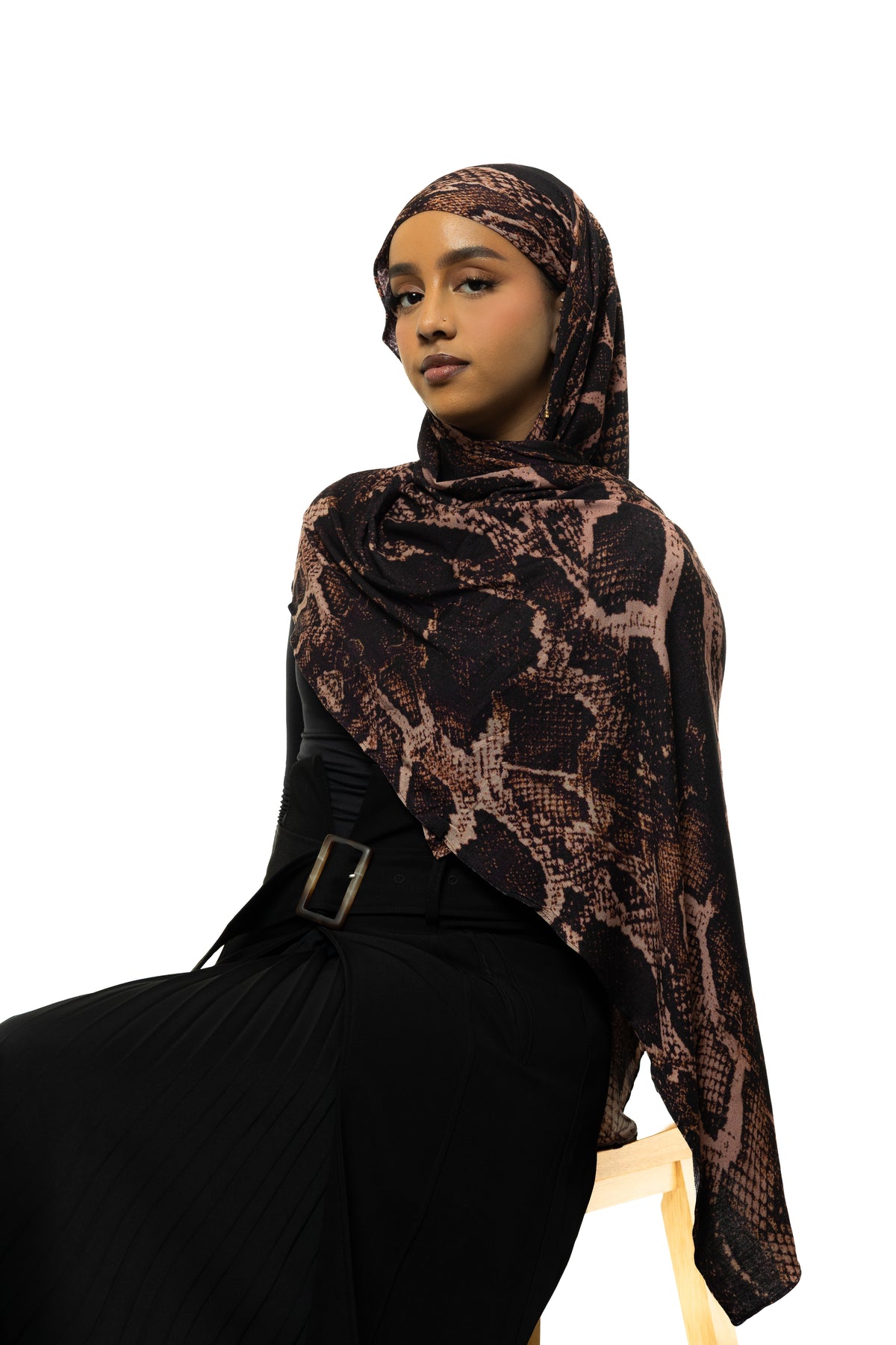 Serpent Jersey Hijab