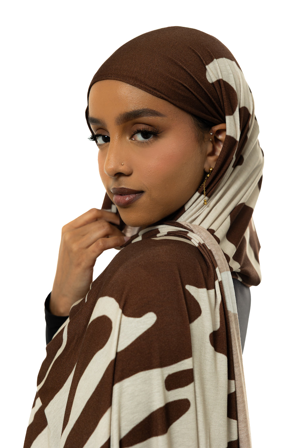 Wild Cocoa Jersey Hijab