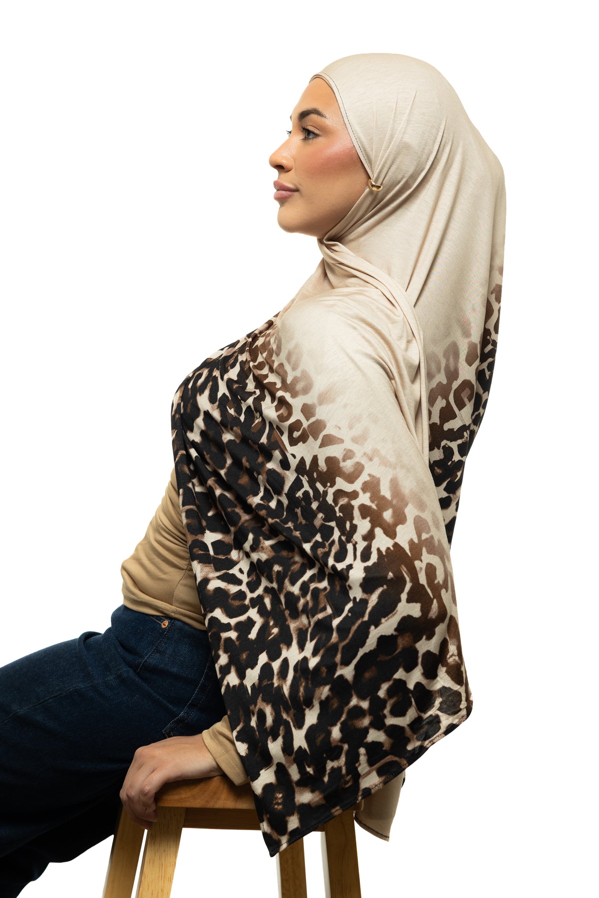 Vanilla Wild Jersey Hijab