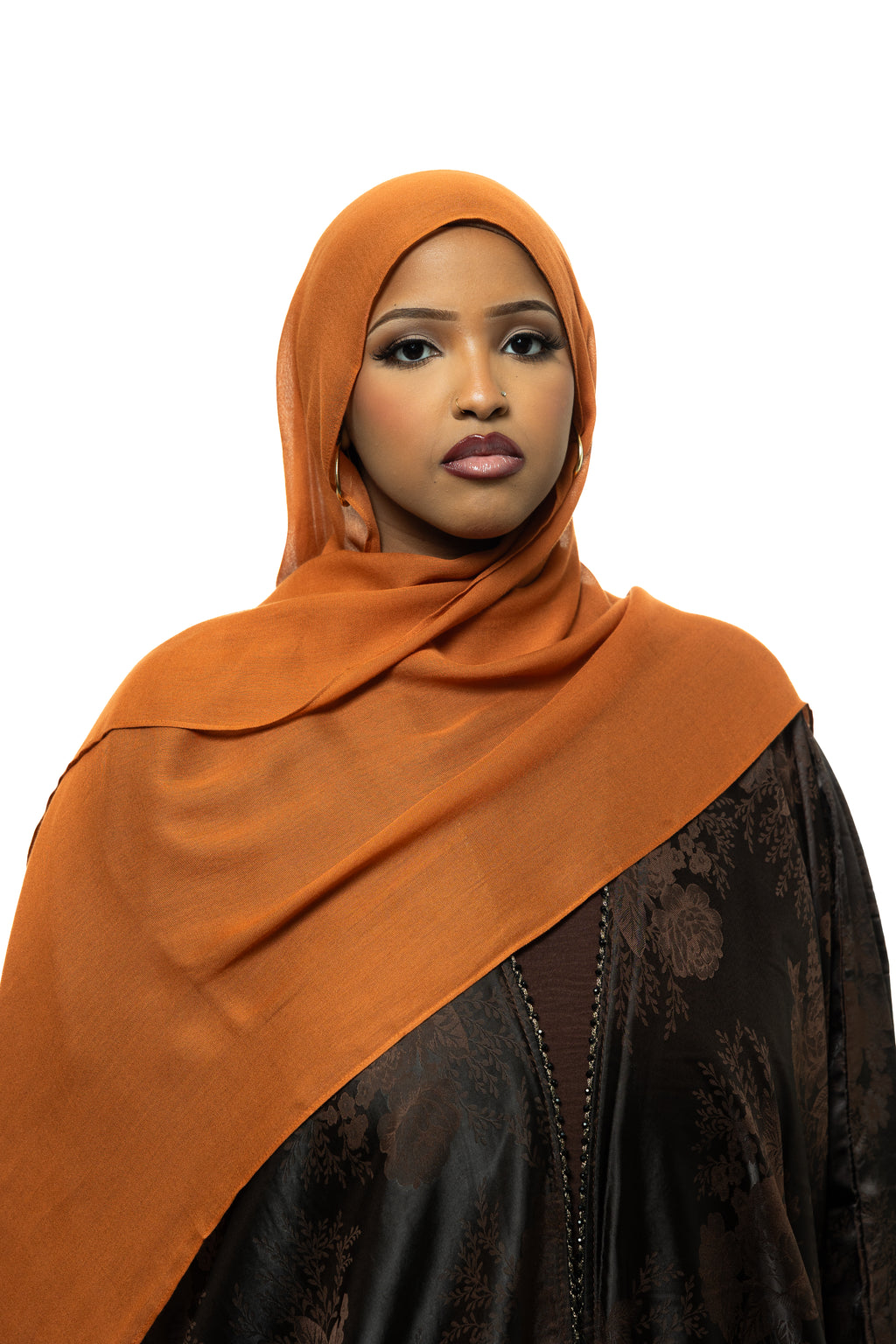 Burnt Orange Modal Hijab