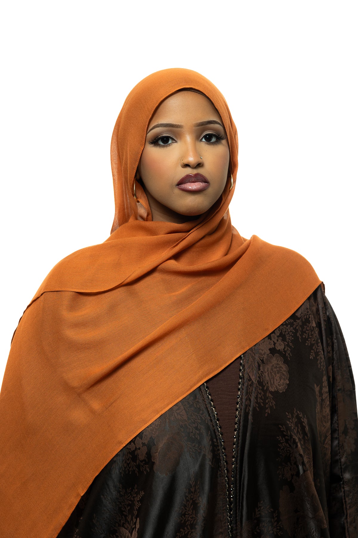 Burnt Orange Modal Hijab