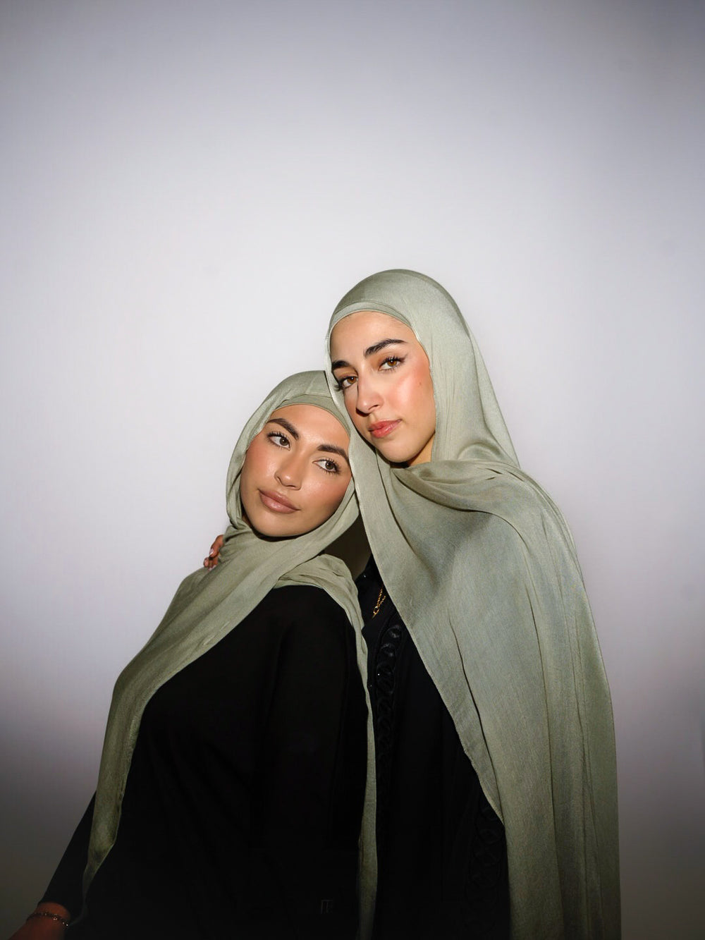 Mint Modal Hijab & Undercap Set