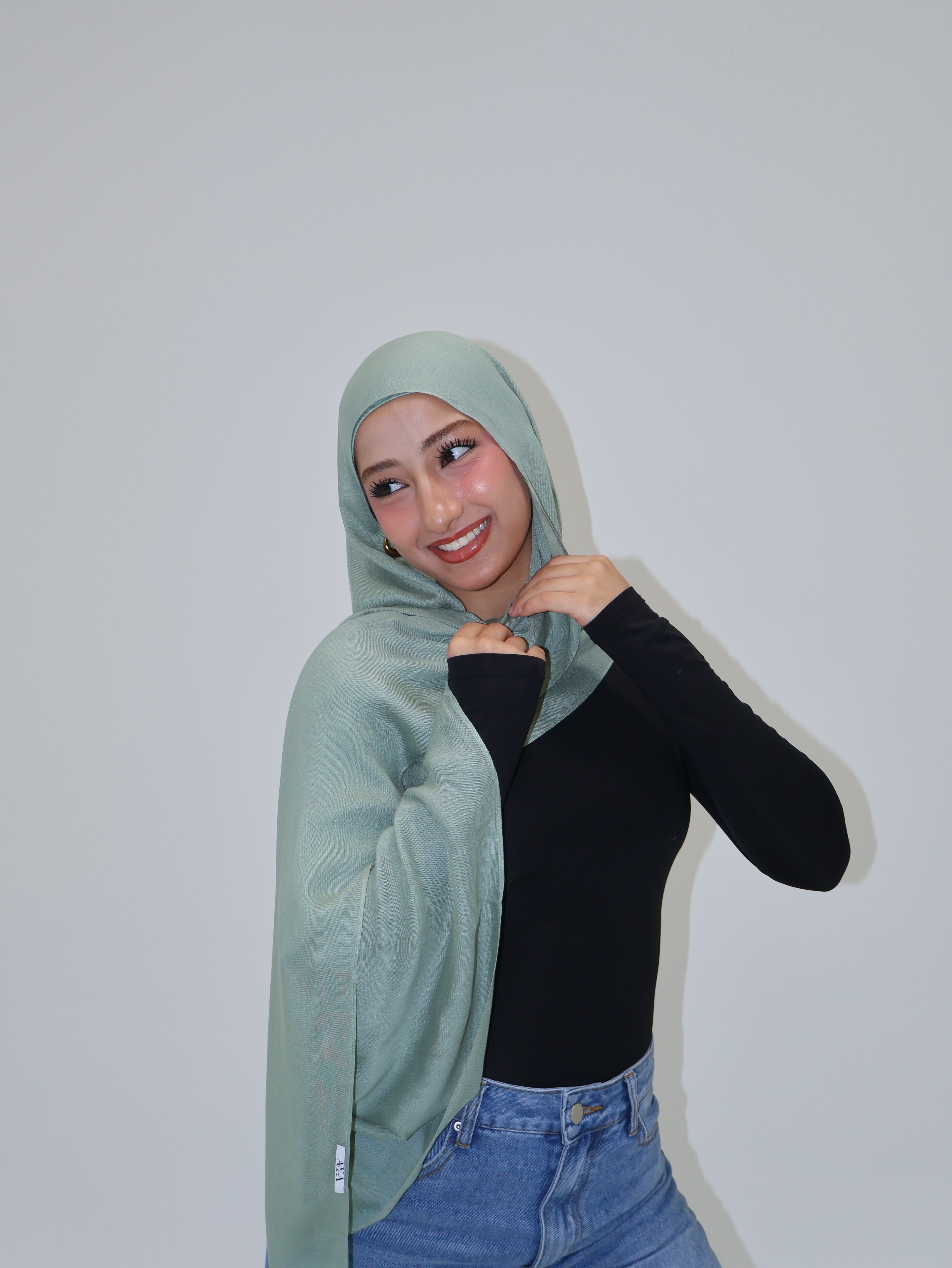 Sage Modal Hijab & Undercap Set