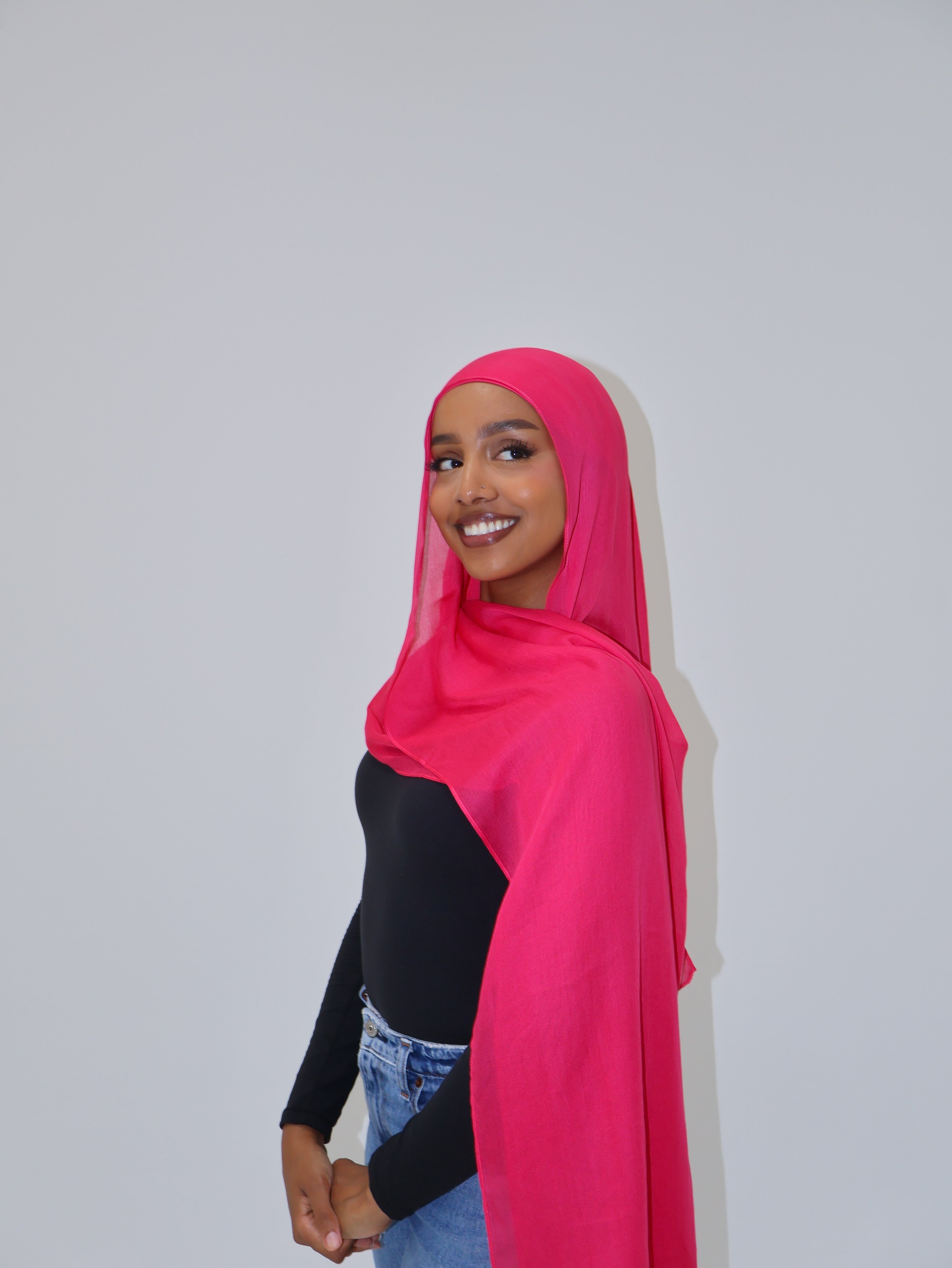 Barbie Modal Hijab & Undercap Set