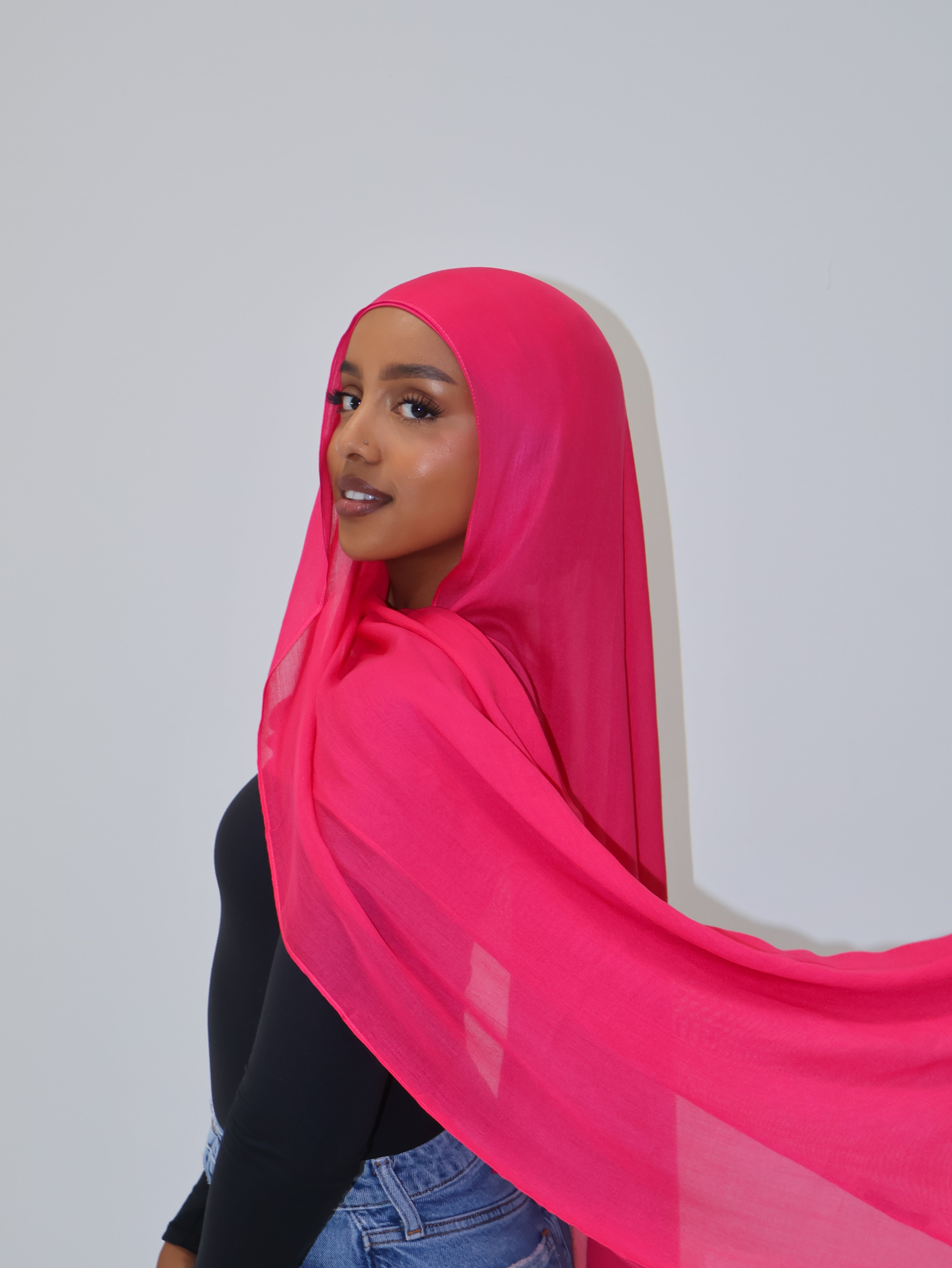 Barbie Modal Hijab & Undercap Set